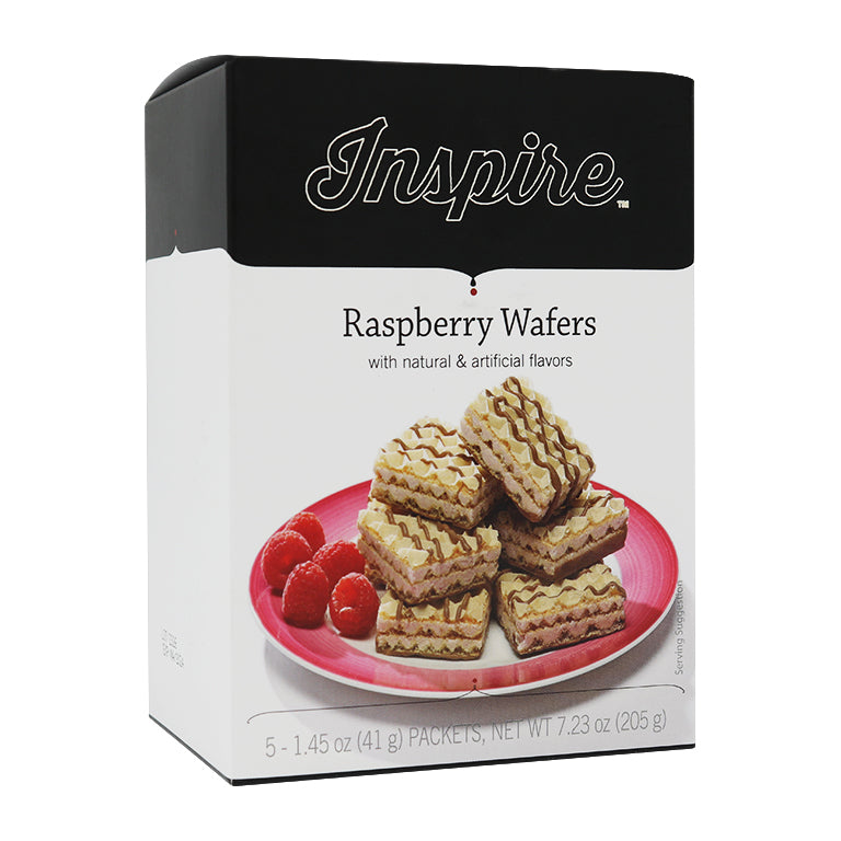 Inspire Square Protein Wafers - Raspberry - High-quality Protein Bars at Store