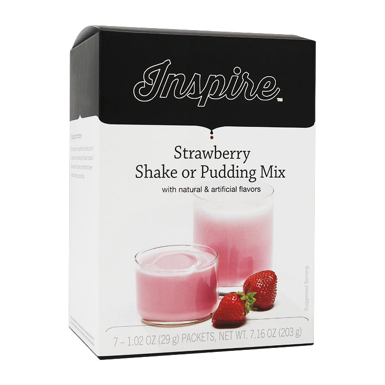 Inspire 15g Protein Shake or Pudding - Strawberry - High-quality Puddings & Shakes at Store