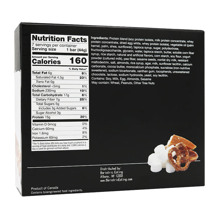 Inspire 15g Protein & Fiber Bars - Salted Toffee Pretzel - High-quality Protein Bars at Store
