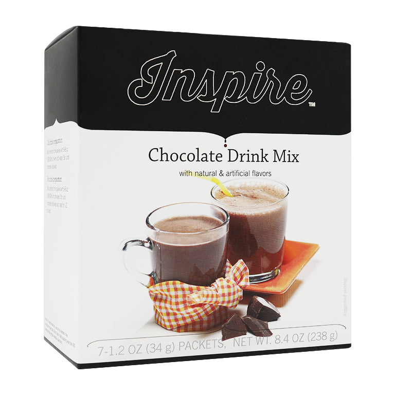Inspire 18g Protein Hot or Cold Drink Mix - Chocolate - High-quality Single Serve Protein Packets at Store
