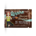 Inspire Plant Based Protein Powder, Mexican Chocolate - One Serving, One Pack