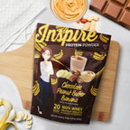 Inspire Chocolate Peanut Butter Banana Protein Powder - 20 Servings