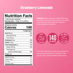 Inspire Strawberry Lemonade Power Shot with 30 grams of protein plus collagen in a 3-fluid-ounce serving.
