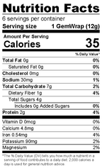 NewGem Foods GemWraps - Apple Kale