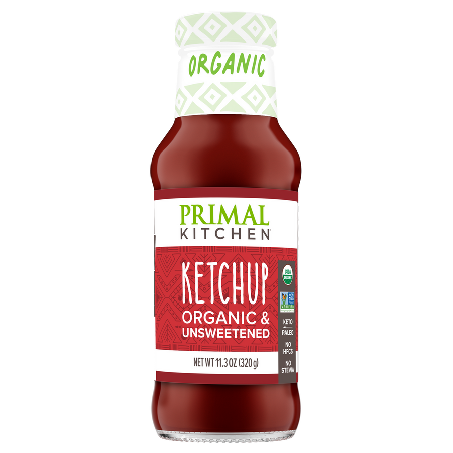 Primal Kitchen Unsweetened Ketchup, Organic 11.3 oz - Original