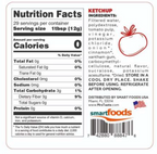 Mrs Taste Zero Calorie Ketchup - Original 12 oz