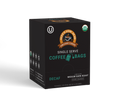 Alex's Low-Acid Organic Coffee™ Decaf Coffee Steep Bags (Tea Bag Style) - 10-Pack Box