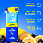 IQBar Vegan and Keto Protein Bars - Lemon Blueberry