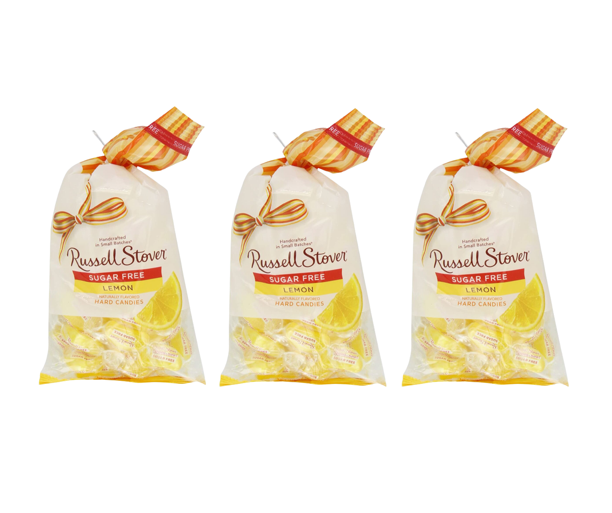 Russell Stover Sugar Free Hard Candies, 12 oz - Lemon 3 Bags