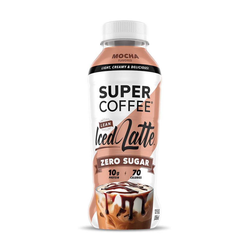 Super Coffee Lean Iced Latte, 12 fl oz - Mocha