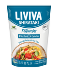 Liviva Organic Shirataki Pasta with Oat Fiber, 18.34 oz - Fettuccine, 1 Bag