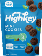 HighKey Snacks Keto Mini Cookies - Chocolate Mint One Pack (2 oz)