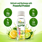 Whey & Collagen Protein Power Pro Shots, Lemon Lime, image 8