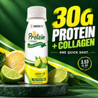 Whey & Collagen Protein Power Pro Shots, Lemon Lime, image 5