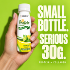 Whey & Collagen Protein Power Pro Shots, Lemon Lime, image 2