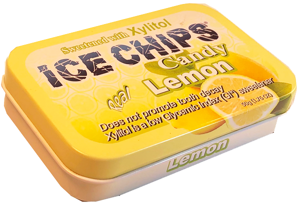 Ice Chips Sugar Free Candy - Lemon