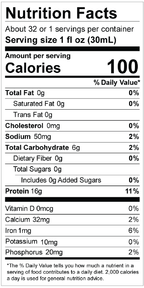 LiquaCel Liquid Protein label