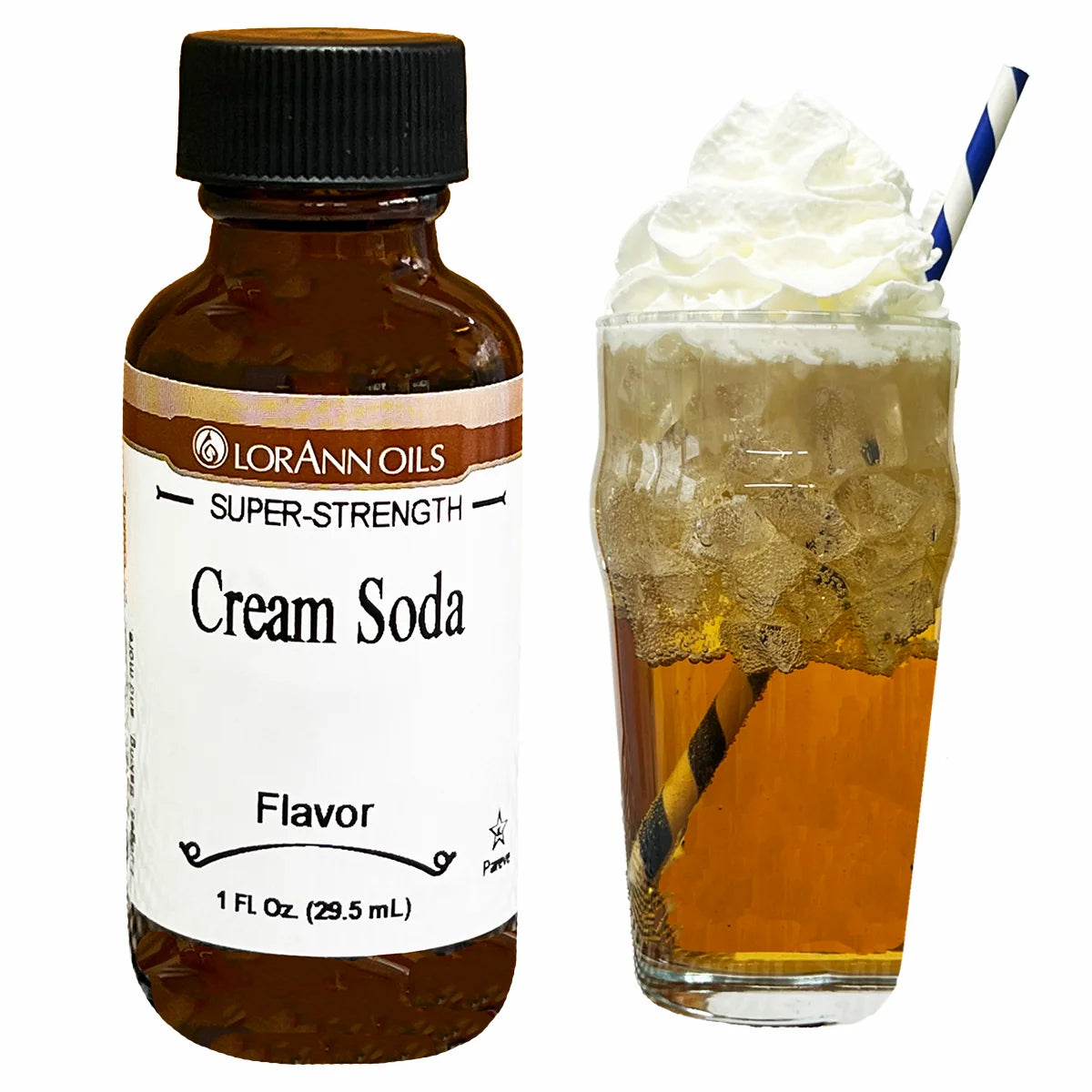 LorAnn Oils Super Strength Flavorings - Cream Soda 1 fl oz.