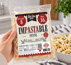 Impastable Penne Pasta, real pasta with 4 grams of protein.