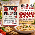ThinSlim Foods Impastable Low Carb Rotini with 4 grams of protein.