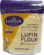 Lupina Organic Lupin Flour 1 lb, front of bag