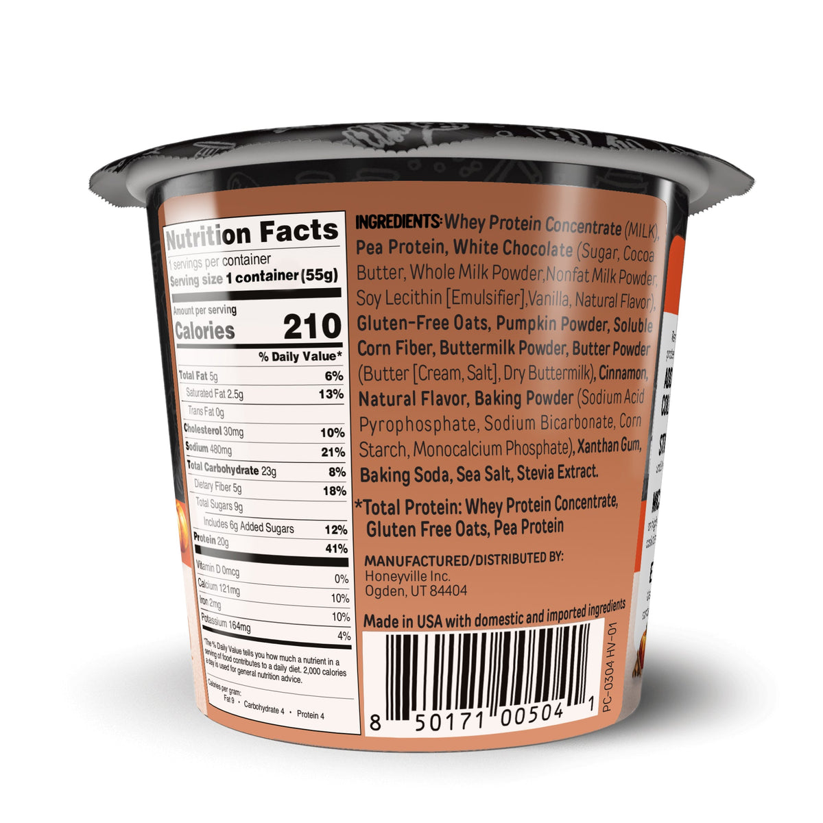 FlapJacked Mighty Muffins - Pumpkin Cream, One Pack