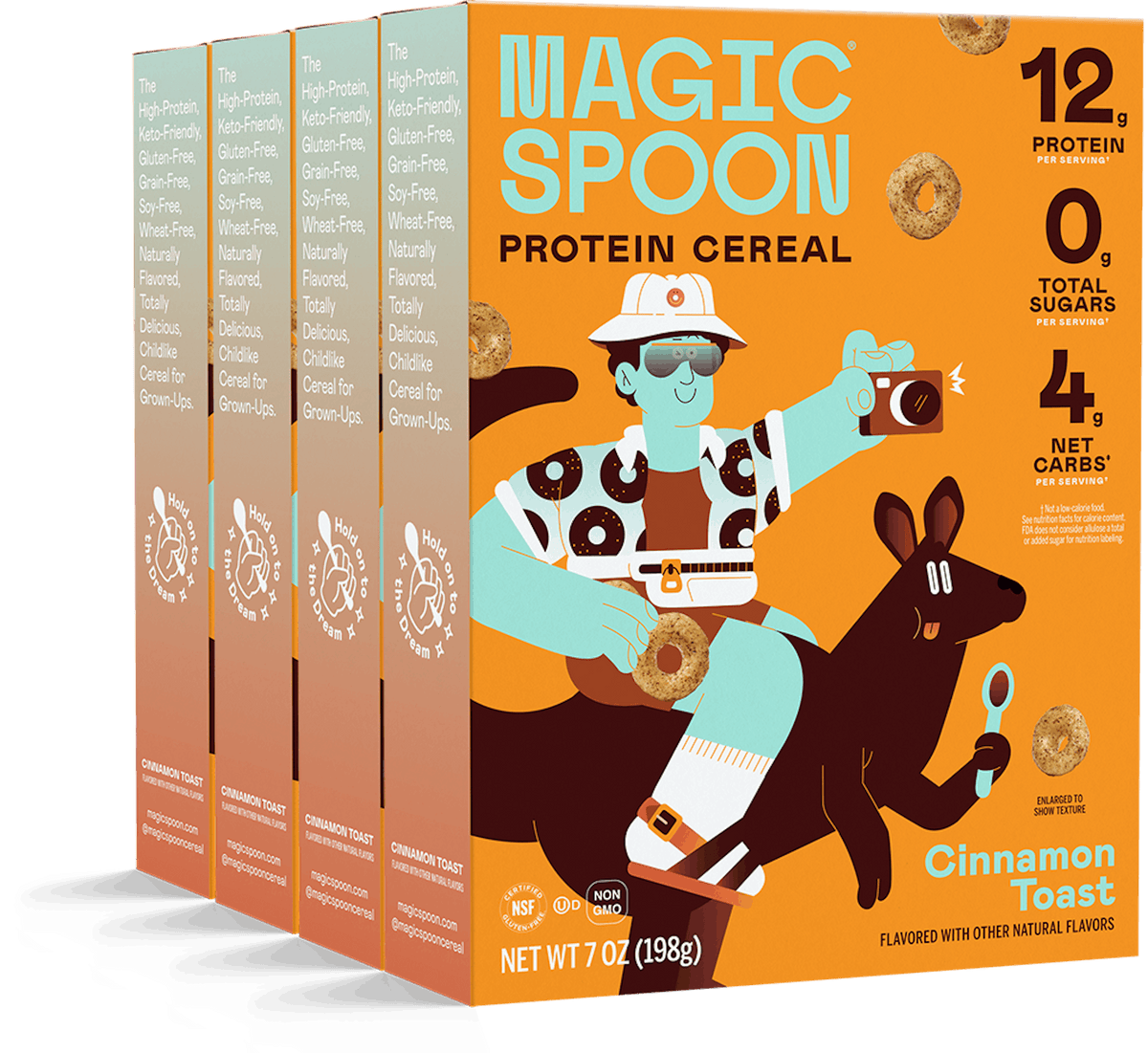 Magic Spoon Protein Cereal, 7oz - Cinnamon Toast