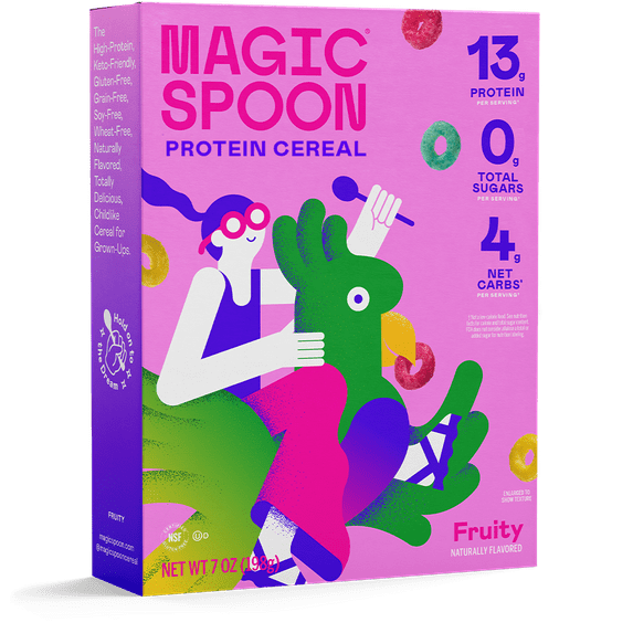 Magic Spoon Protein Cereal, 7oz - Fruity