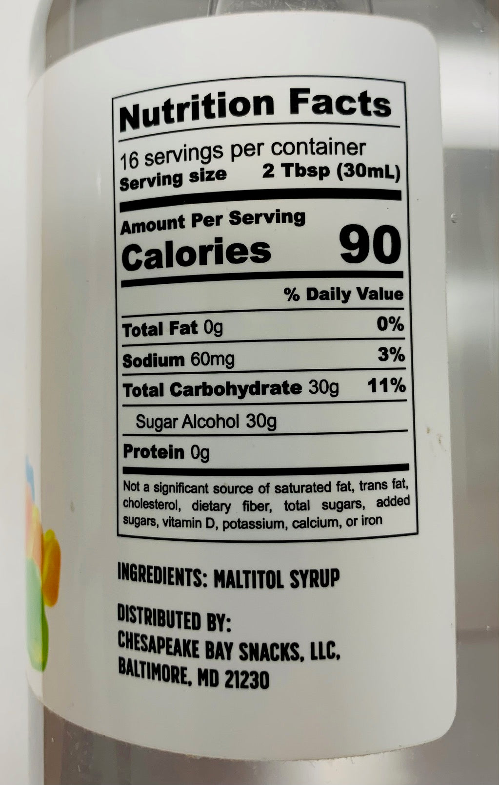 Joseph's Maltitol Sweetener 16 fl oz