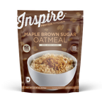 Inspire Protein Kitchen Oatmeal - Maple Brown Sugar, 20 Servings