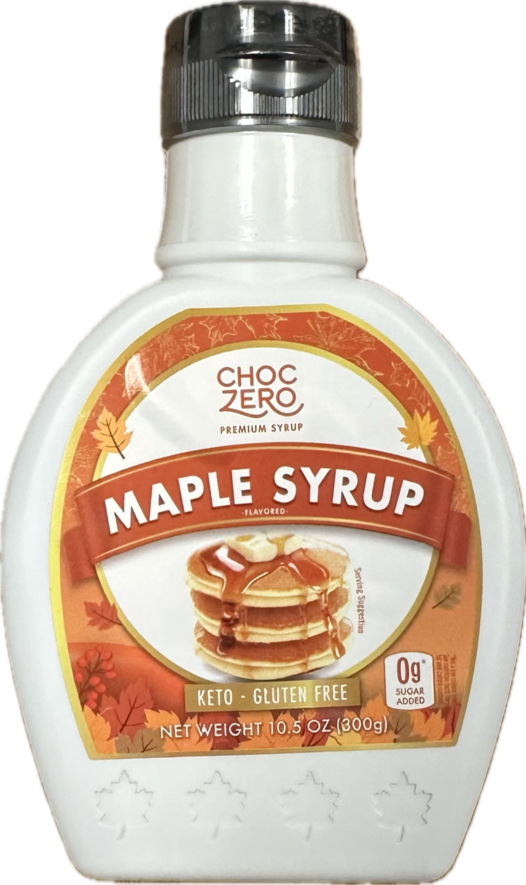 ChocZero Sugar Free Syrup, Maple, 10.5 oz.
