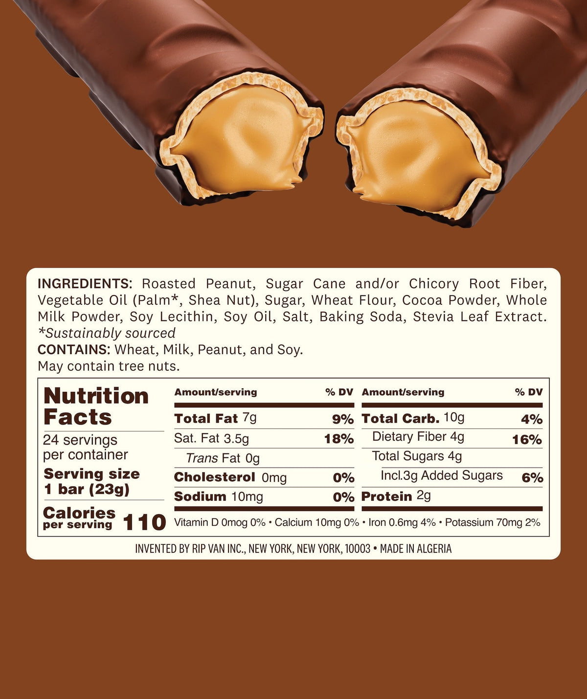 Rip Van Crispy Choco - Milk Choco Peanut Butter