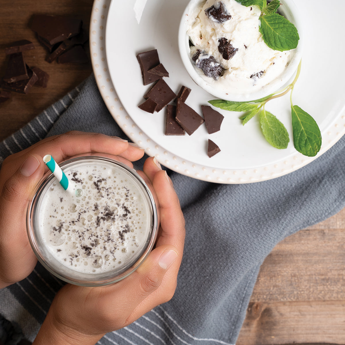 Inspire Mint Chip Protein Powder - High-quality Protein Drinks at Store