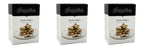 Three boxes of Inspire Mocha Wafers are displayed, each featuring a stack of layered wafers topped with cream and coffee beans on a colorful plate, highlighting the product's flavors and packaging design.
