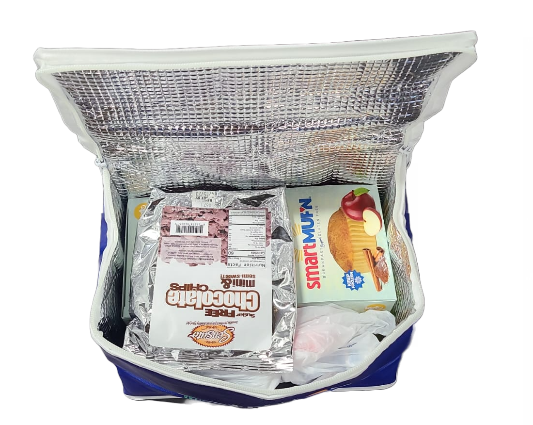 Frozen cold pack packed with heat sensitive items