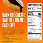 SkinnyDipped Cashews, 3.5 oz - Dark Chocolate Salted Caramel