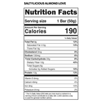 TRUBAR Plant-Based Protein Bar - Saltylicious Almond Love