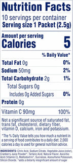 Ocean Spray Zero Sugar Drink Mix, 10 packets - Cran x Grape