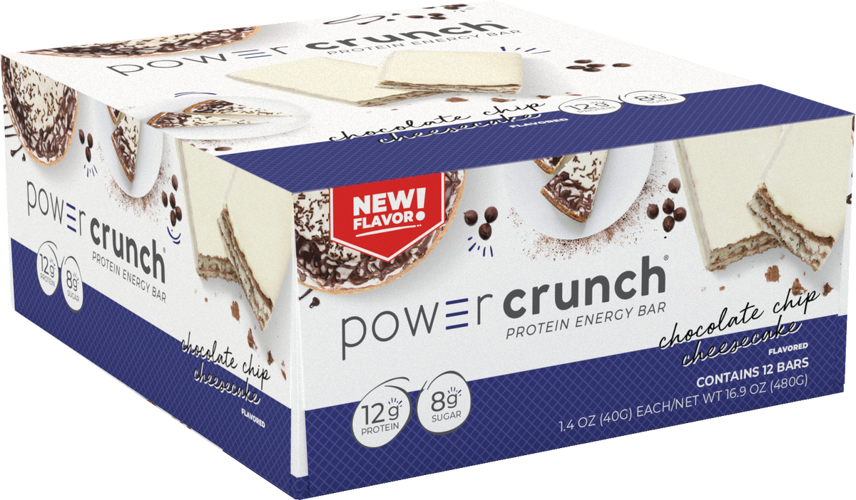 BNRG Power Crunch Protein Bars - Chocolate Chip Cheesecake