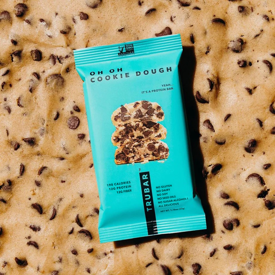 TRUBAR Plant-Based Protein Bar - Oh-Oh Cookie Dough