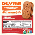 Sándwiches de galleta Olyra Crème Breakfast, 5.3 oz