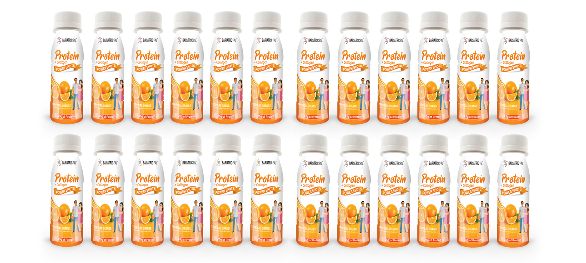 Whey & Collagen Protein Power Shots, Tropical Orange, image 11