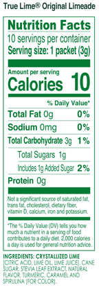 True Citrus True Lime Drink Mix - Original Limeade