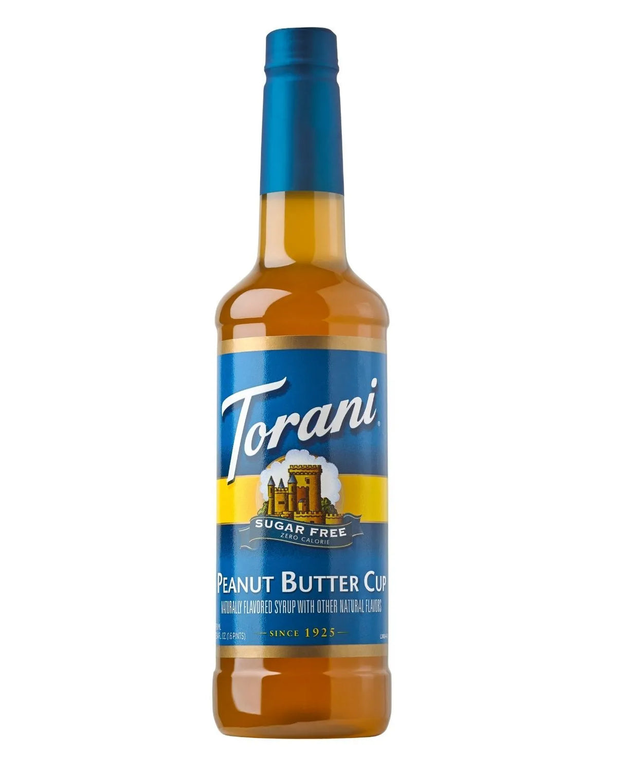 Torani Sugar Free Syrup, Peanut Butter Cup (plastic) / 750 ml (25.4 oz).