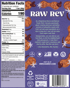 Raw Revolution Raw Rev Glo Bars - Peanut Butter, Dark Chocolate & Sea Salt