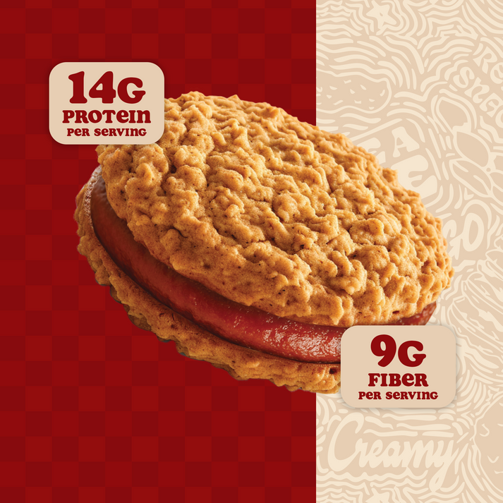 Redefine Oatmeal Protein Pie - PB&J Strawberry