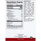 Nutrition facts label for Proti Diet Protein Pancake Mix, Natural, 7 Pouches
