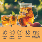 Jordan's Skinny Mixes Sugar Free Peach Tea Syrup Concentrate