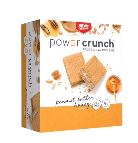 BNRG Power Crunch Protein Bars - Peanut Butter Honey