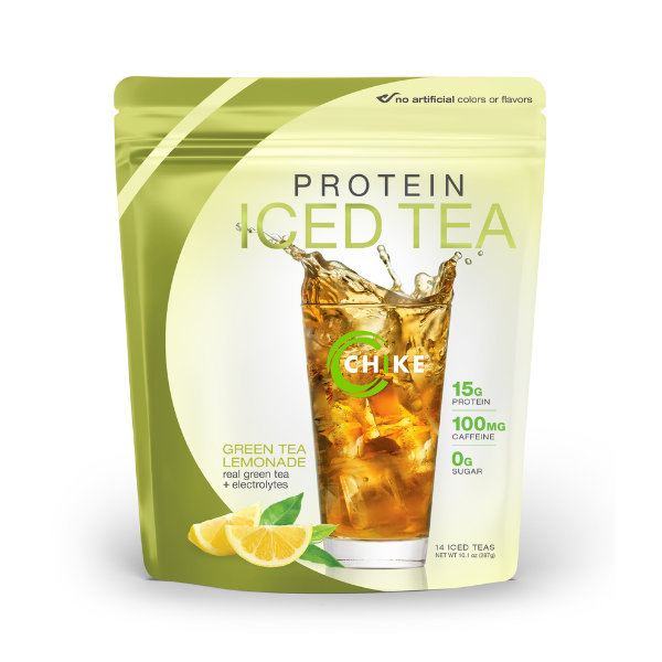 Chike Nutrition High Protein Iced Tea - (10.1 oz Bags) - Green Tea Lemonade